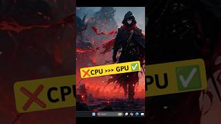 Run Windows Apps Faster amp Smoother Use Your GPU Instead of CPU 😵✅ [upl. by Ardis]