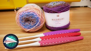 Ricorumi Spin Spin  Sweet Colorful Summer Idea  100 Cotton  Summer Crocheting [upl. by Yecnahc]