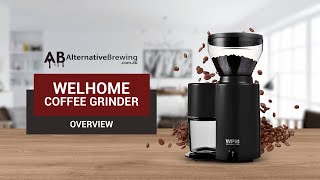 Welhome Coffee Grinder Review [upl. by Cogen442]