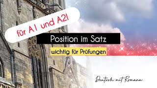 Position im Satz [upl. by Caras427]