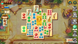 Pyramid of Mahjong Tile City Gameplay [upl. by Nilyarg]