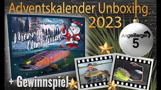 Unboxing 2023 Angel Berger Türchen 5 Adventskalender Vorstellung Weihnachtskalender Angelkalender [upl. by Kcinomod]