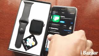 X7 SmartWatch how to setup SmartWatch iOSAndroid [upl. by Esadnac999]