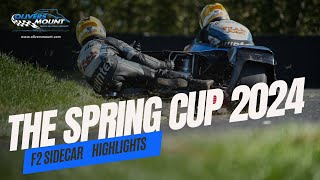 Bob Smith Spring Cup 2024 F2 Sidecar Race Highlights OliversMountRoadRacing [upl. by Munster]