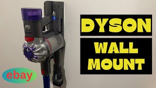 Dyson wall mount or docking station installation v7 or v8 ebay [upl. by Dolly]