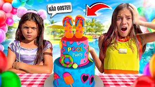 FESTA DE ANIVERSÁRIO SURPRESA PARA PRIMA CHATA DA JÉSSICA deu ruim Jéssica e Familia [upl. by Klockau]