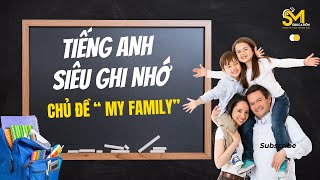 TIẾNG ANH LỚP 3  CHỦ ĐỀ quotMY FAMILYquot [upl. by Dale463]