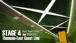 ThomsonEast Coast Line Stage 4 Public Preview  Singapore 🇸🇬  Virtual Tour 4K [upl. by Irim]