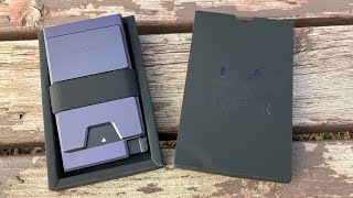 Ekster Astral Aluminum Cardholder Unboxing  Men’s EDC RFID Front Pocket Wallet [upl. by Bellanca]