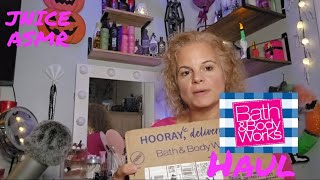 JNICE ASMR Bath amp Body Works Haul [upl. by Janka]