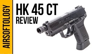 The HK45CT  The Perfect Compact Pistol  Airsoftology Review [upl. by Galasyn]