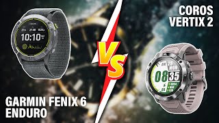 Garmin Fenix 6 Enduro vs Coros Vertix 2 Which One Is Better Which is Ideal For You [upl. by Glaser]