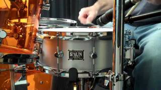 Spaun 55x14 18quot Thick Aluminum Snare [upl. by Ennywg]