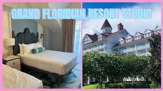 Grand Floridian Resort Studio Room Tour Disney Vacation Club [upl. by Dnomsaj440]