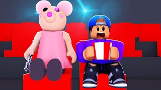 ROBLOX PIGGY NEW CINEMA MAP Piggy Build Mode [upl. by Ahcas]