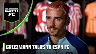 Atletico Madrid’s Antoine Griezmann explains why he struggled at Barcelona  ESPN FC [upl. by Ativ]