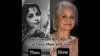 Bollywood 80s 90s actress then and now part 3 thethemeofficial [upl. by Htenek]