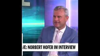 Norbert Hofer zu Gast bei OE24 FellnerLIVE [upl. by Aikahc]