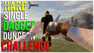 Blade and Sorcery Single Dagger Only Dungeon Challenge U10  Mods [upl. by Modestine280]