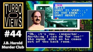 quotJ B Harold Murder Clubquot  Turbo Views 44 TurboGrafx16  Duo game REVIEW [upl. by Yoc]