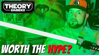 Theory Sabers Lightsaber Review  WORTH THE HYPE [upl. by Masson]