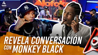 QUIMICO ULTRA MEGA REVELA CONVERSACION CON MONKEY BLACK X EL RAP ME HABLO FREESTYLE [upl. by Carnes]