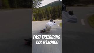 Col dIzoard Adrenaline Rush in the Alps skate downhill extremesports [upl. by Kassaraba638]