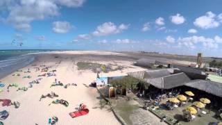 Best Kitesurfing Spot EVER Quebramar Paracurú Ceará Brasil [upl. by Rafaello]