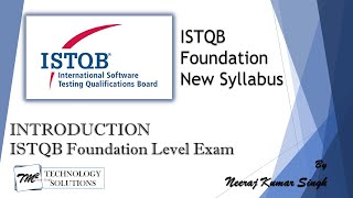 ISTQB Foundation Level  Introduction to ISTQB Certifications  ISTQB Foundation Exam Structure [upl. by Sivrahc]