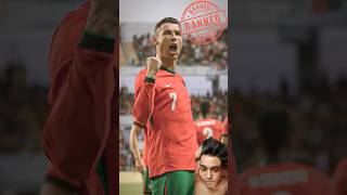 Cristiano Ronaldo YouTube channel क्यों नहीं बना सकताviral​ fact​ top​ trending​ shorts​ [upl. by Ahsilet]