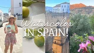 Artistic Adventures in Spain A Watercolor Escape [upl. by Hamlet]