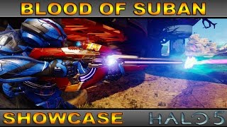 Blood Of Suban  Rare Weapon Showcase  Halo 5 Guardians [upl. by Nilyarg]