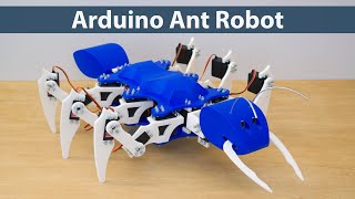 Arduino Ant Hexapod Robot [upl. by Schrader]