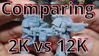 Comparing 2k Phrozen Sonic Mini to Anycubic M5s Pt1 [upl. by Lahsiv764]