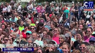 LA SARABANDE DES FILLES DE LA ROCHELLE 2024 ÉCHAUFFEMENT [upl. by Mulvihill]