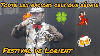 festival de Lorient 🎉🎉🎉🎊🎊🎊 [upl. by Adnav]