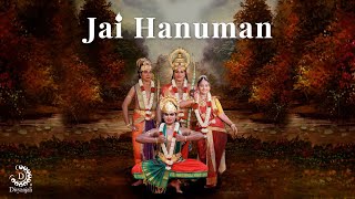 Jai Hanuman  First Virtual Dance Production  Hanuman Chalisa with meaning  Bharathanatyam [upl. by Llerud]