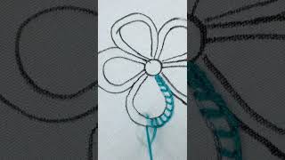 Buttonhole stitch embroidery embroiderystitch embroidery crochet [upl. by Stenger321]