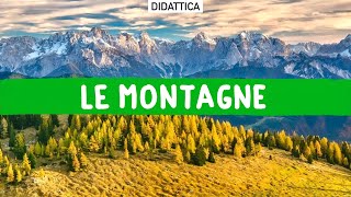 Didattica le MONTAGNE [upl. by Cazzie]