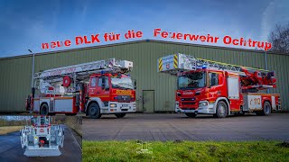 Freiwillige Feuerwehr Ochtrup  neue Magirus DLK [upl. by Natan]