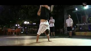 Corissia Beach Hotel Georgioupolis  Breakdance Night 2016 KretaCrete HD [upl. by Zarla]