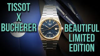 Hands On TISSOT PRX POWERMATIC 80 Bucherer Blue Edition  Limited Edition  BEST PRX yet [upl. by Conrado]