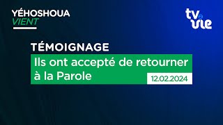 Ils ont accepté de retourner à la Parole 120224 [upl. by Romie]