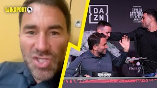 Eddie Hearn CLAIMS The HATRED Between Jack Catterall amp Josh Taylor Runs quotVERY DEEPquot😬😤 [upl. by Nuahsyar]