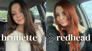 Brunette to Copper Hair at Home My Exact Formula [upl. by Hutton619]