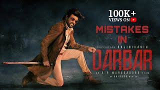 Mistakes in Darbar Movie  Rajinikanth Nayanthara Nivetha Thomas Yogi Babu AR Murugadoss [upl. by Nirac985]