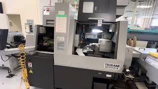 2018 Tsugami B0325B11 CNC Swiss Lathe Fanuc Series 32i B CNC Control sn 10121A Hours 471 [upl. by Bates]