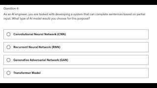 AWS Certified AI Practitioner  Practice Exam  Question 4 [upl. by Hogg]