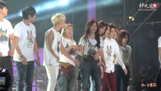 131019 SMTOWN Live World Tour III In ë² ì´ì§ SNSD Ending [upl. by Ailatan]