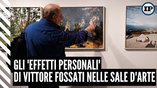 Gli Effetti personali di Vittore Fossati nelle Sale darte [upl. by Ayahc]